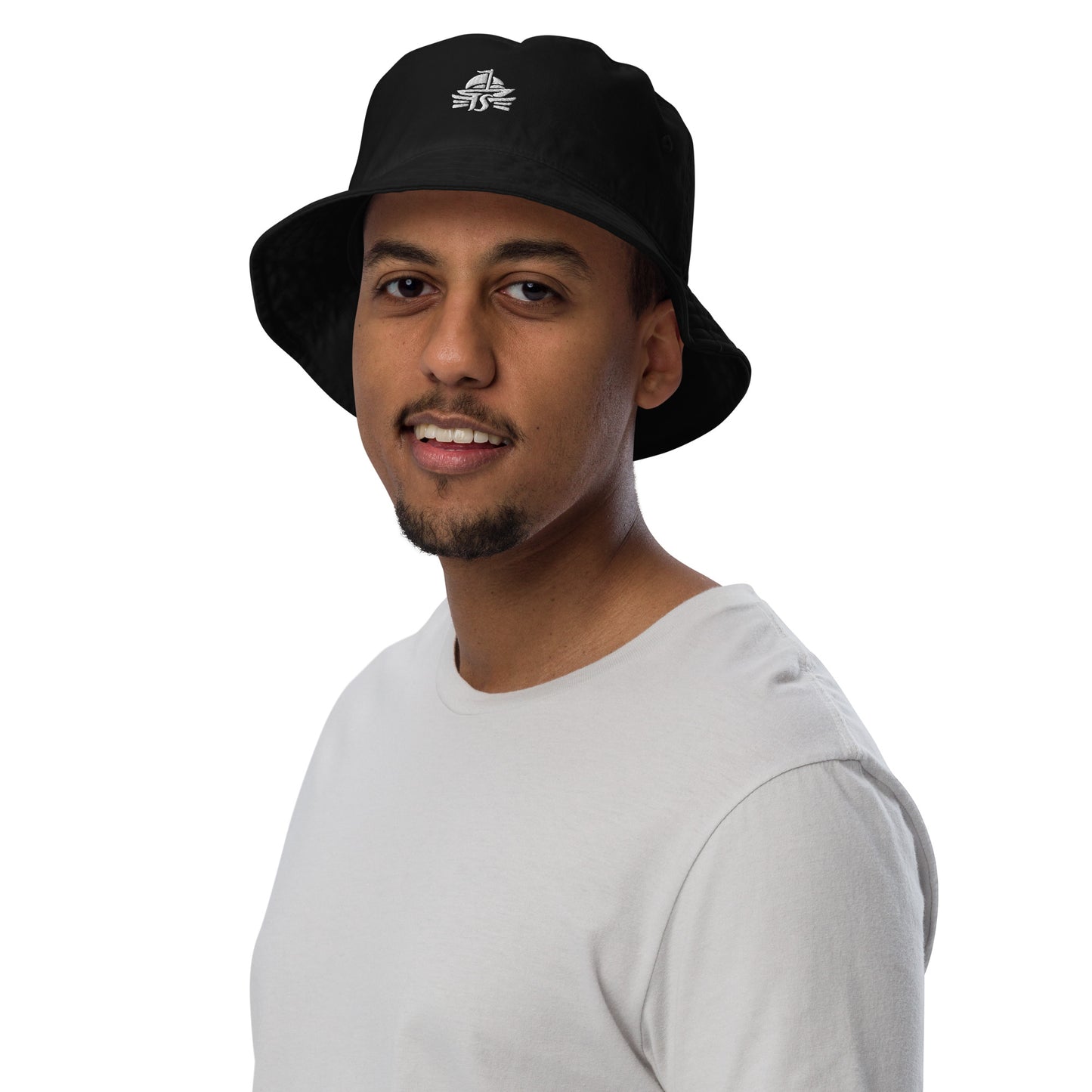 Haute Sail Embroidered Organic bucket hat - Haute Sail