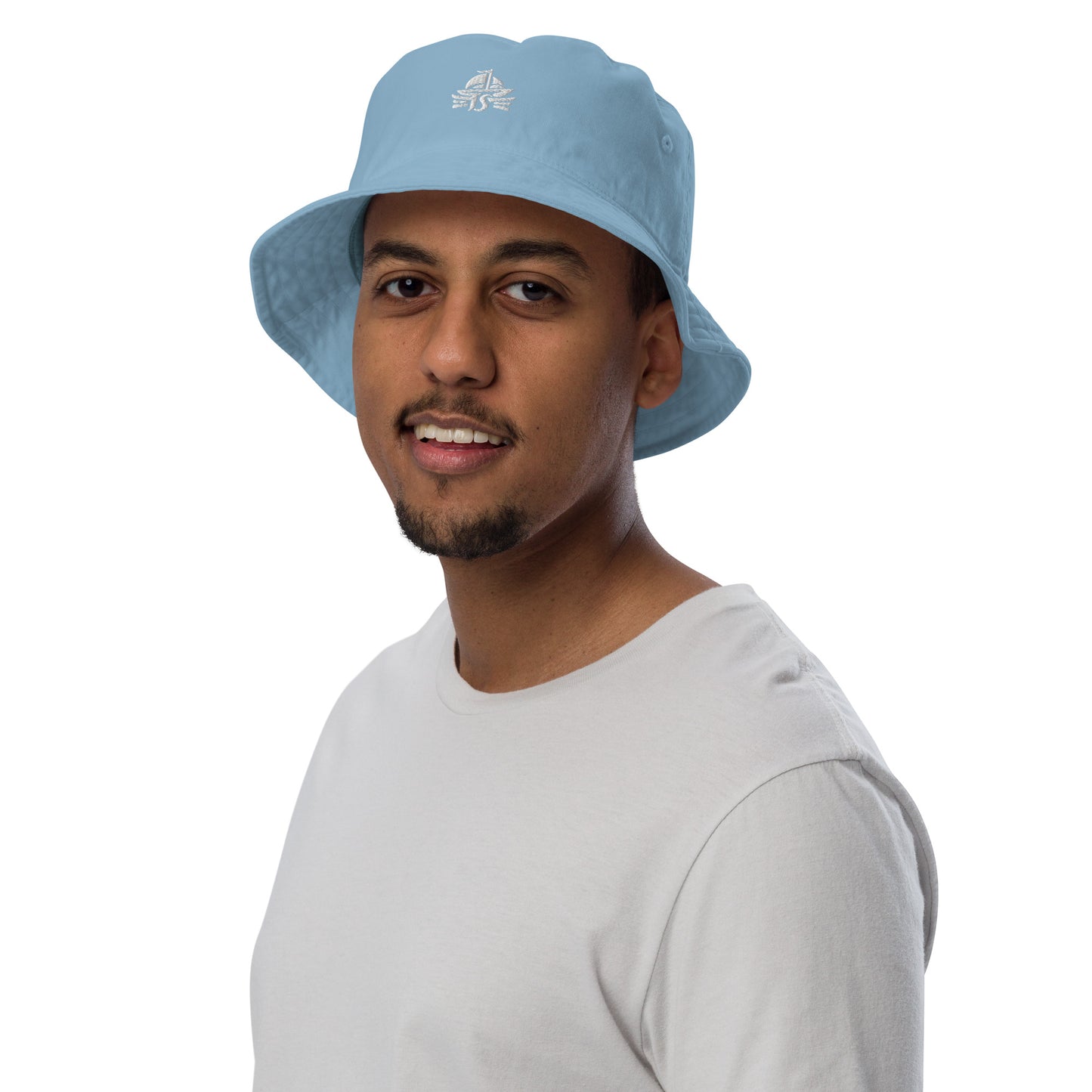 Haute Sail Embroidered Organic bucket hat - Haute Sail