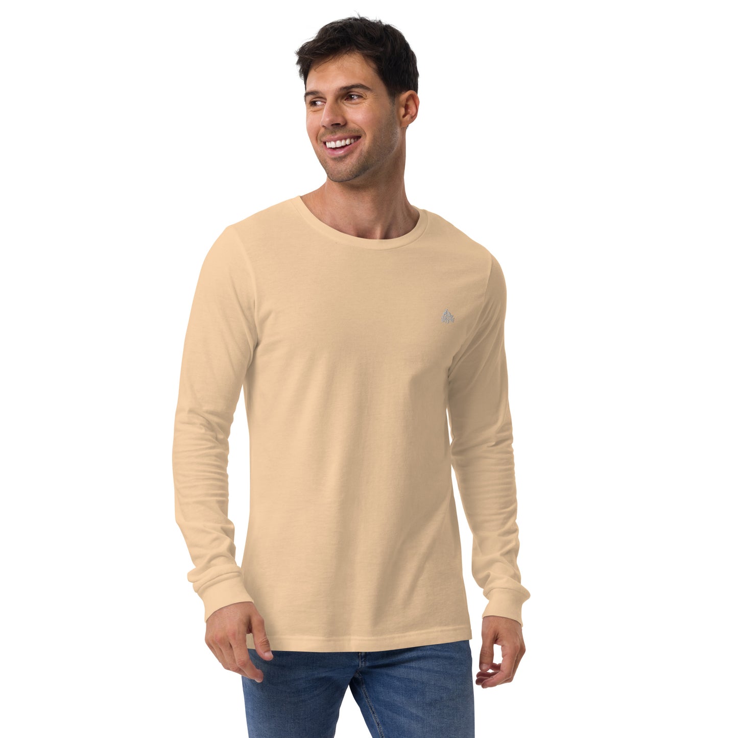 Haute Sail Embroidered Unisex Long Sleeve Tee - Haute Sail