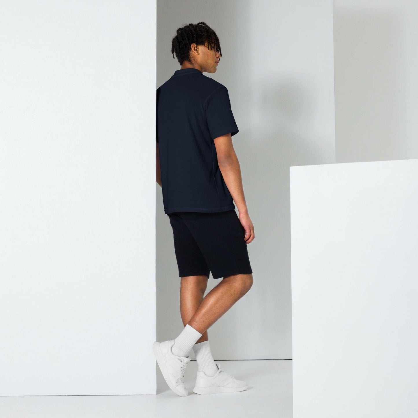 Unisex pique polo shirt - Haute Sail