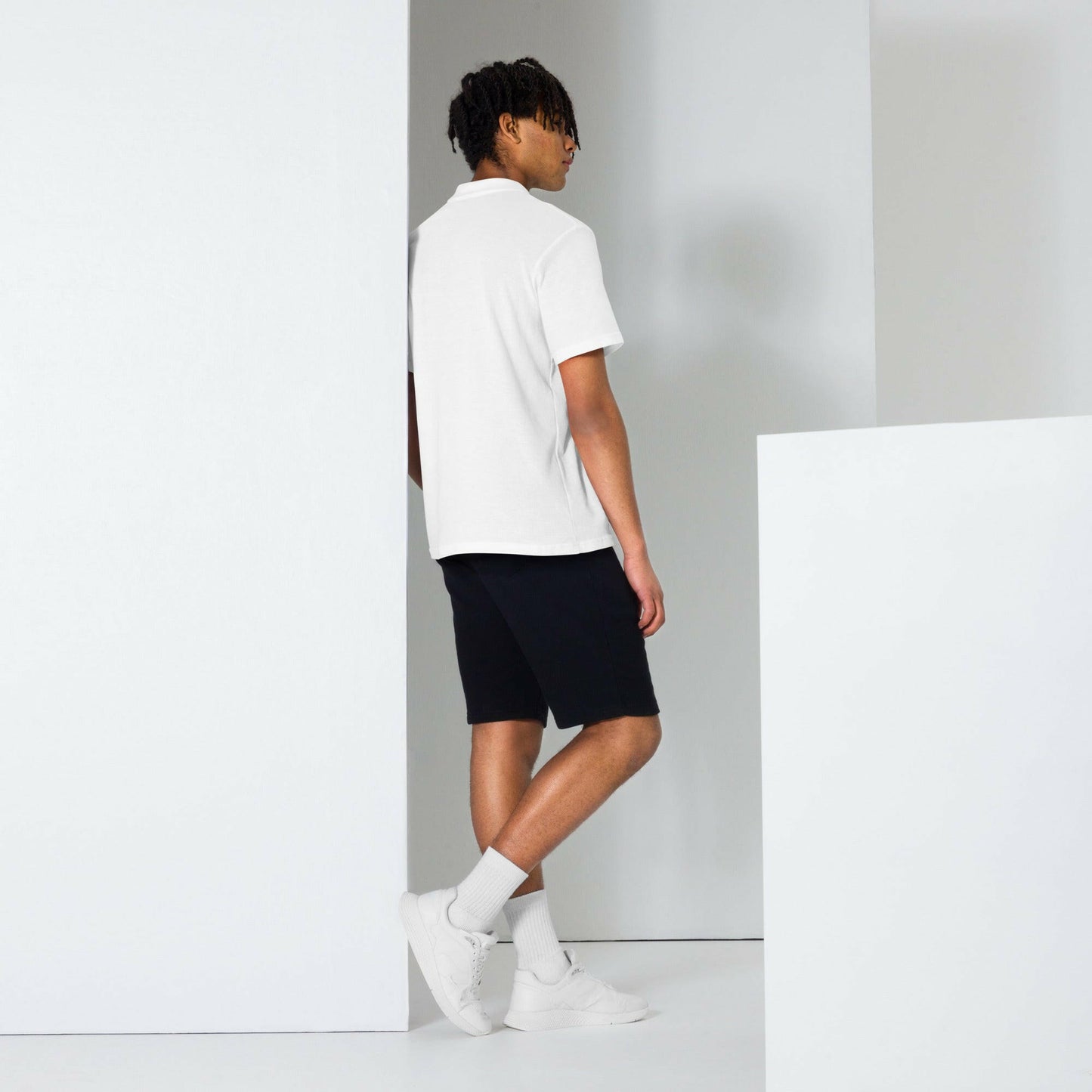 Unisex pique polo shirt - Haute Sail