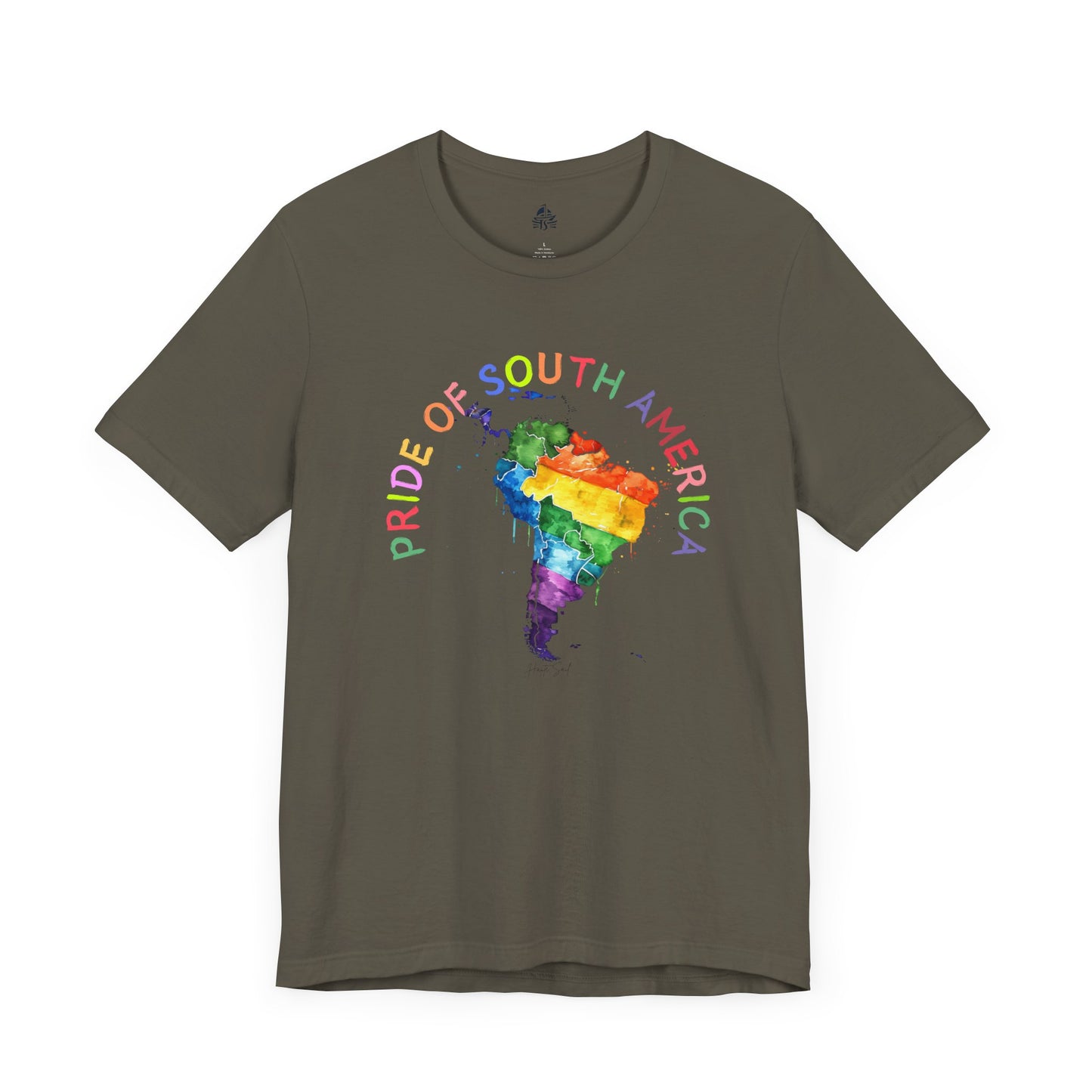 T-Shirt - Pride of South America Unisex Jersey Short Sleeve Tee