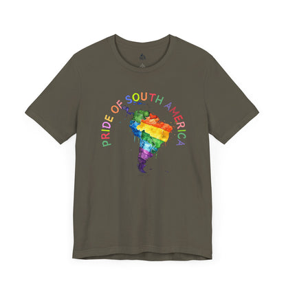 T-Shirt - Pride of South America Unisex Jersey Short Sleeve Tee
