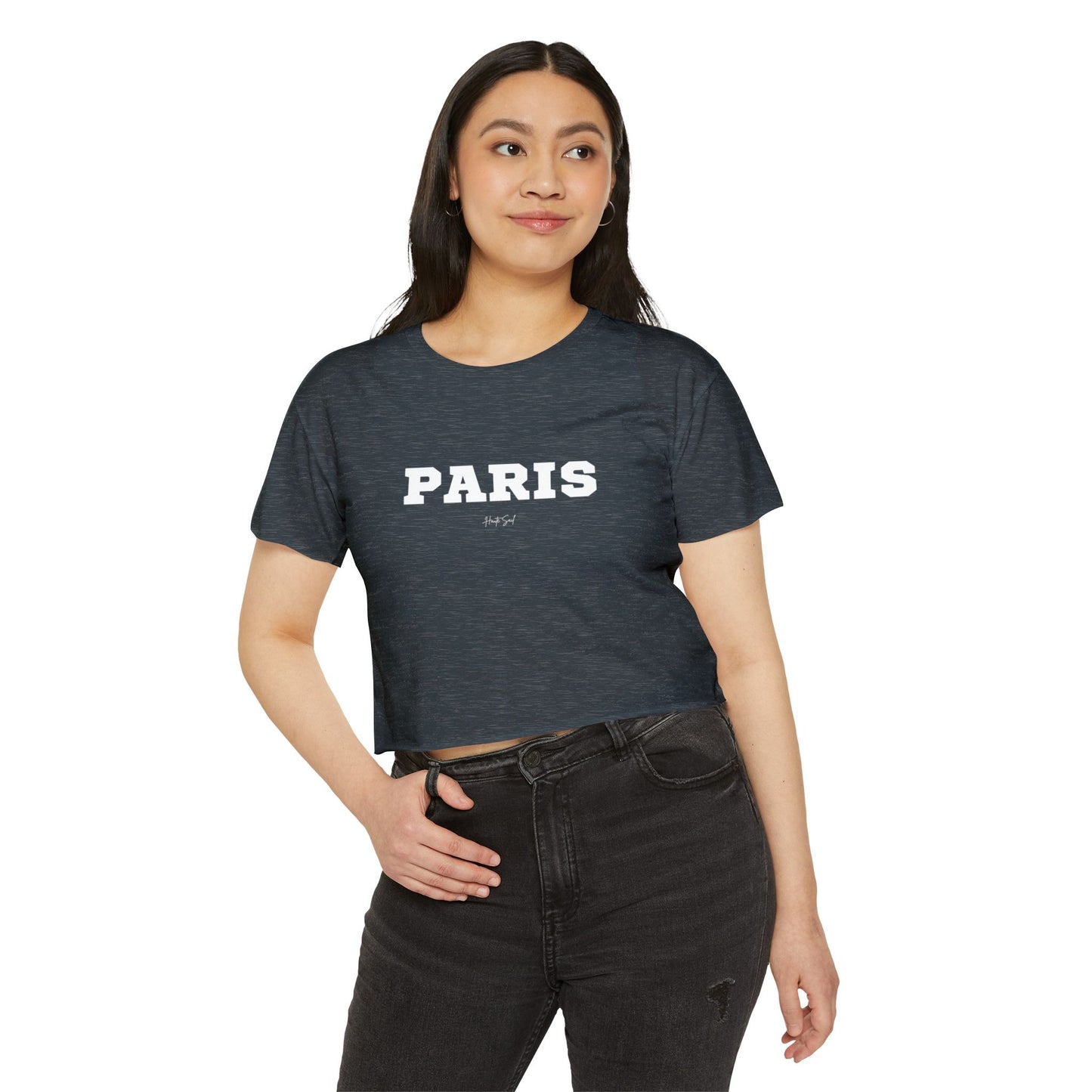 Paris Festival Crop Top for Women