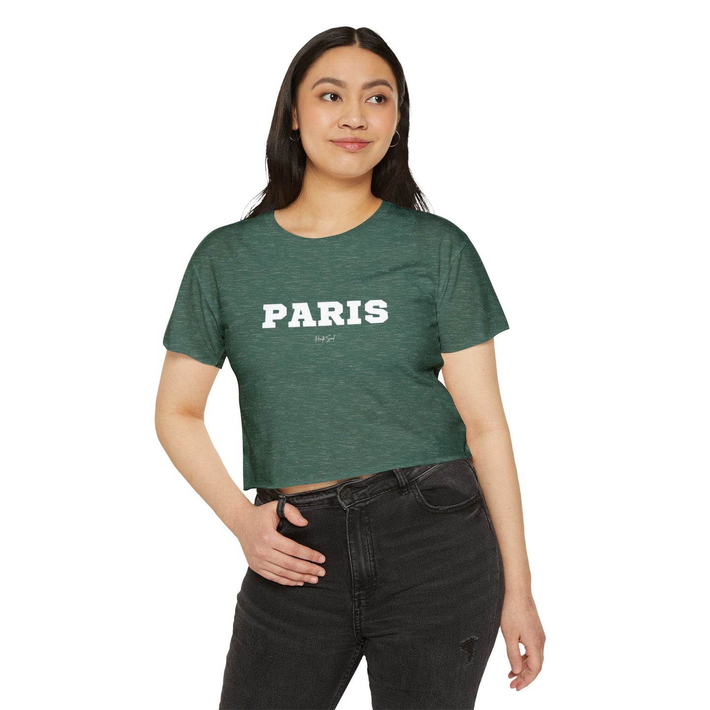 Paris Festival Crop Top for Women