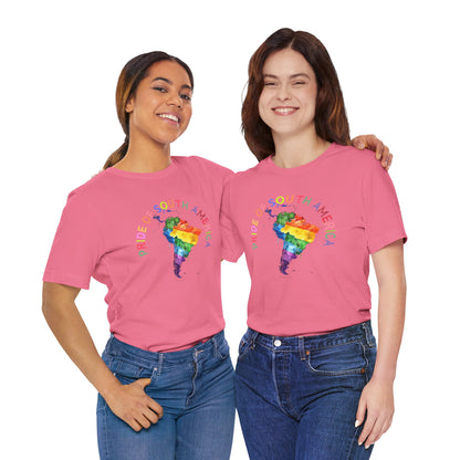 T-Shirt - Pride of South America Unisex Jersey Short Sleeve Tee