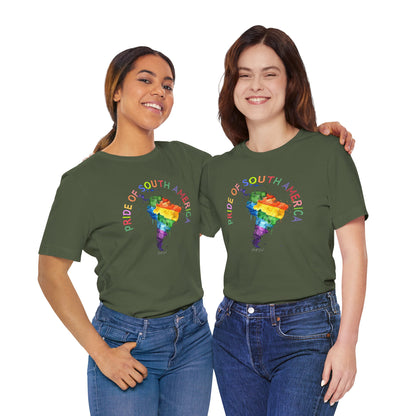 T-Shirt - Pride of South America Unisex Jersey Short Sleeve Tee