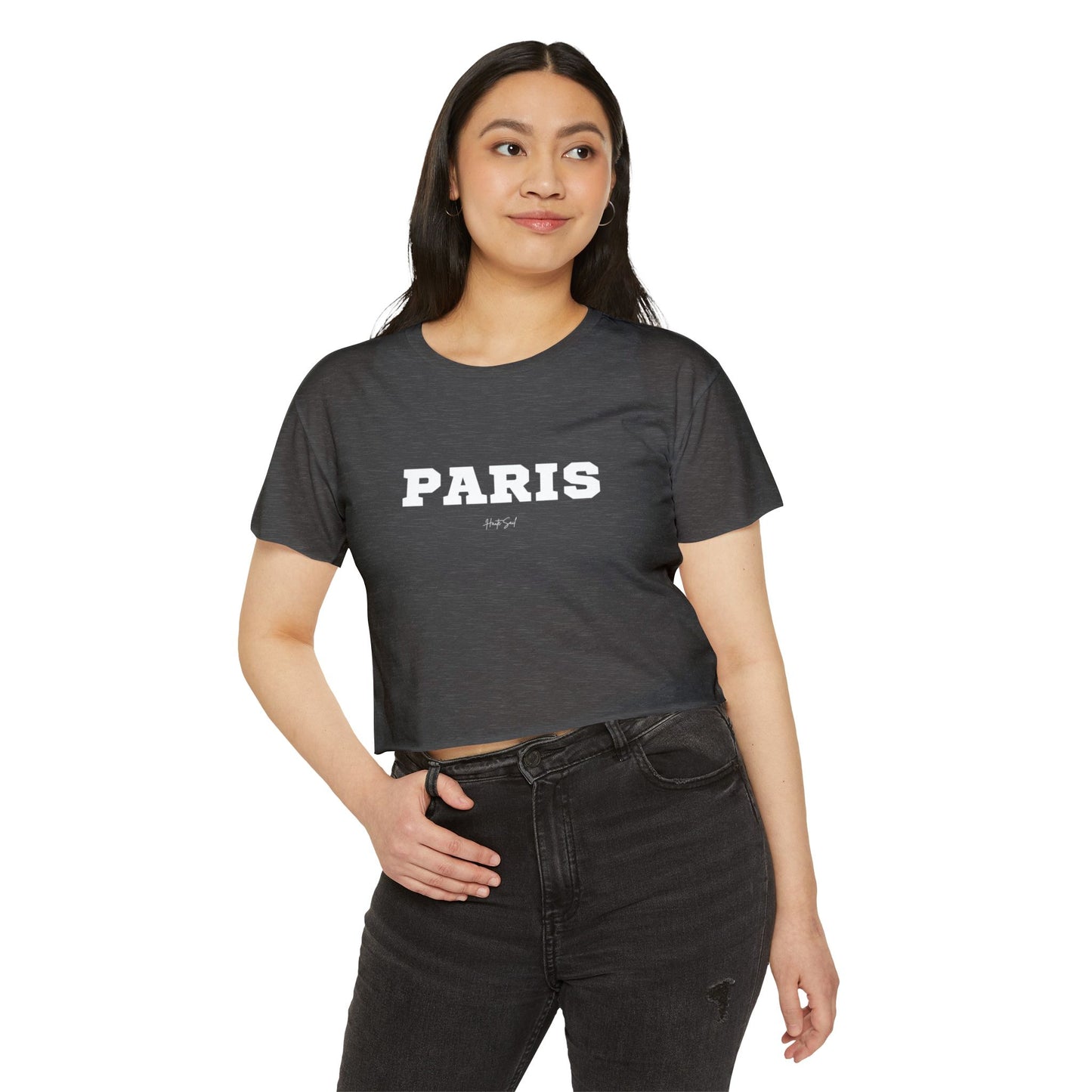 Paris Festival Crop Top for Women