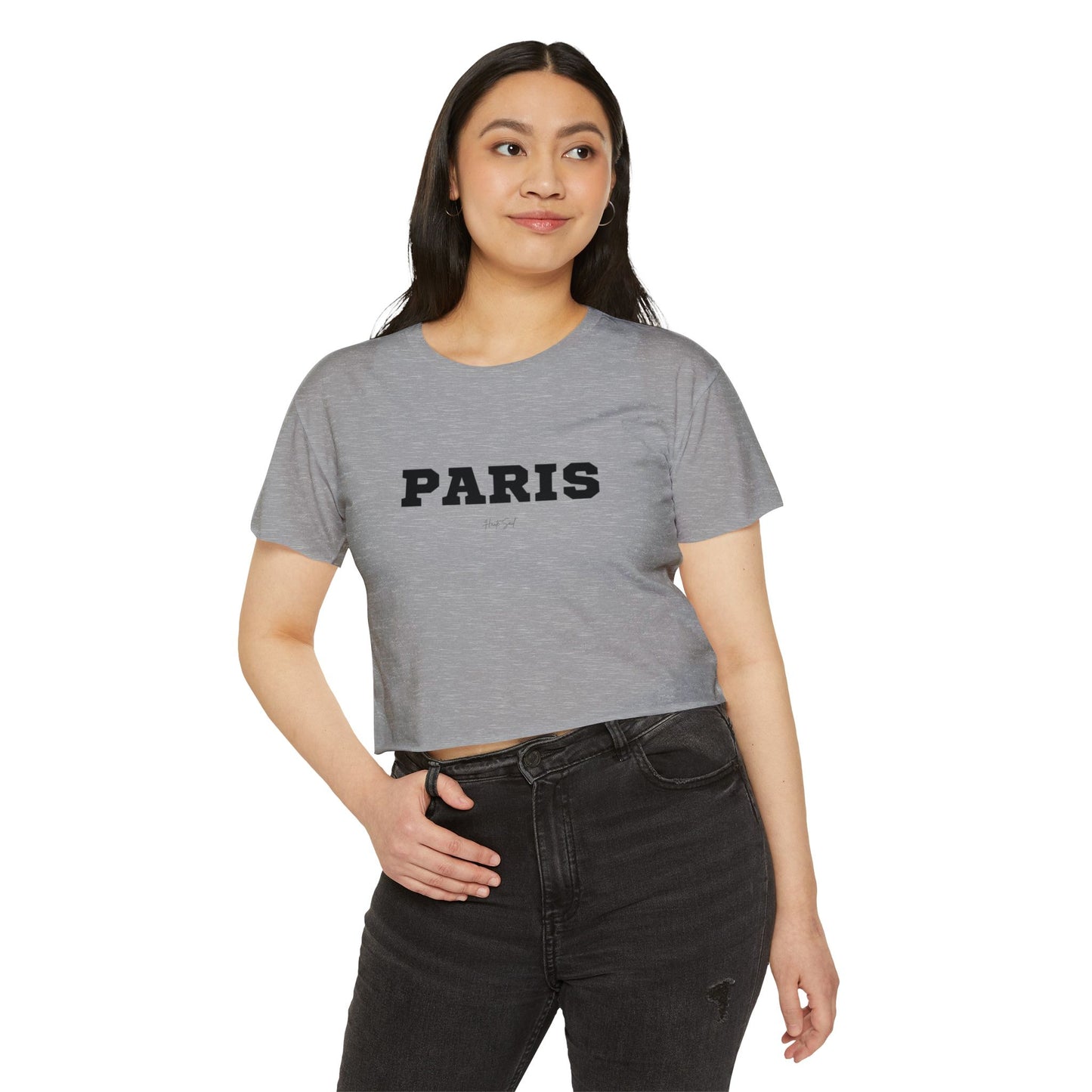 Paris Festival Crop Top for Women