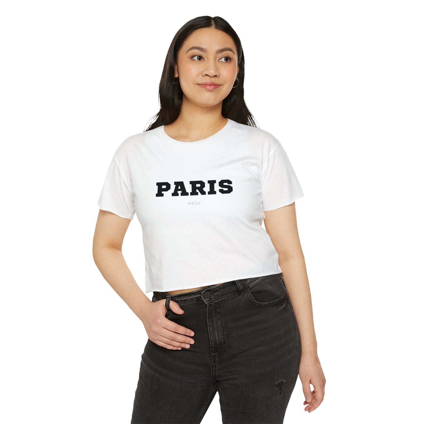 Paris Festival Crop Top for Women