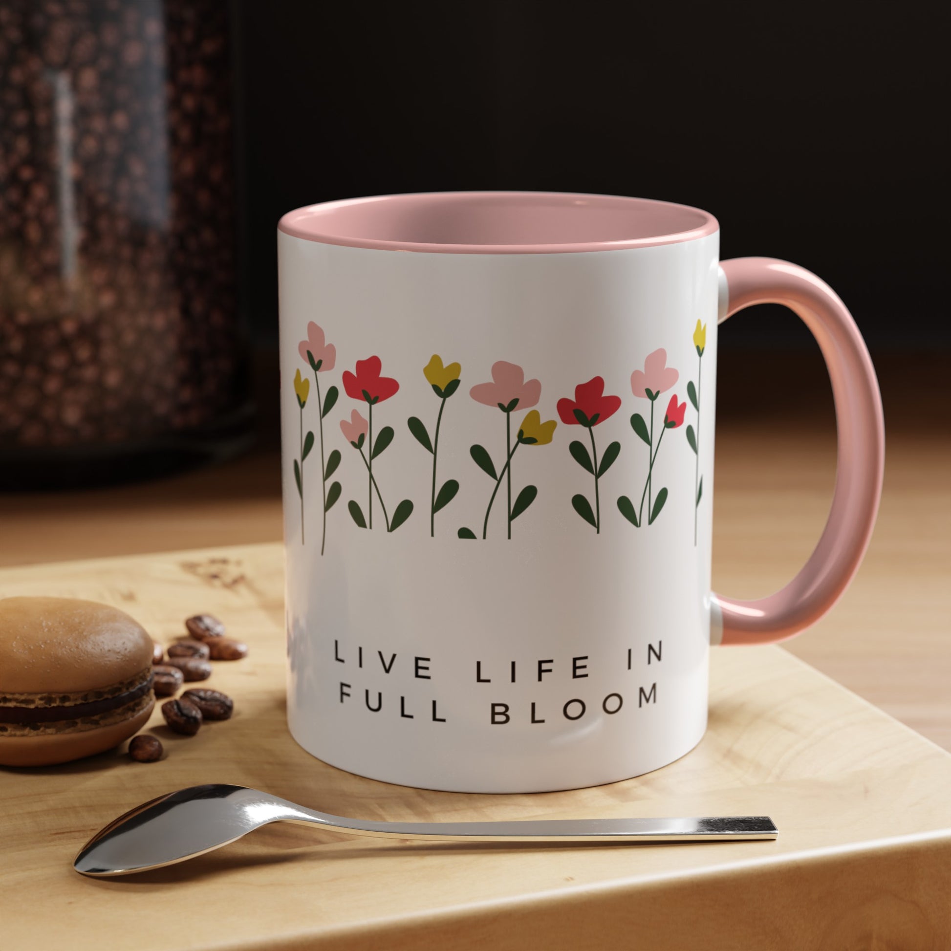 Live Life in Full Bloom Coffee Mug, 11oz - Haute Sail