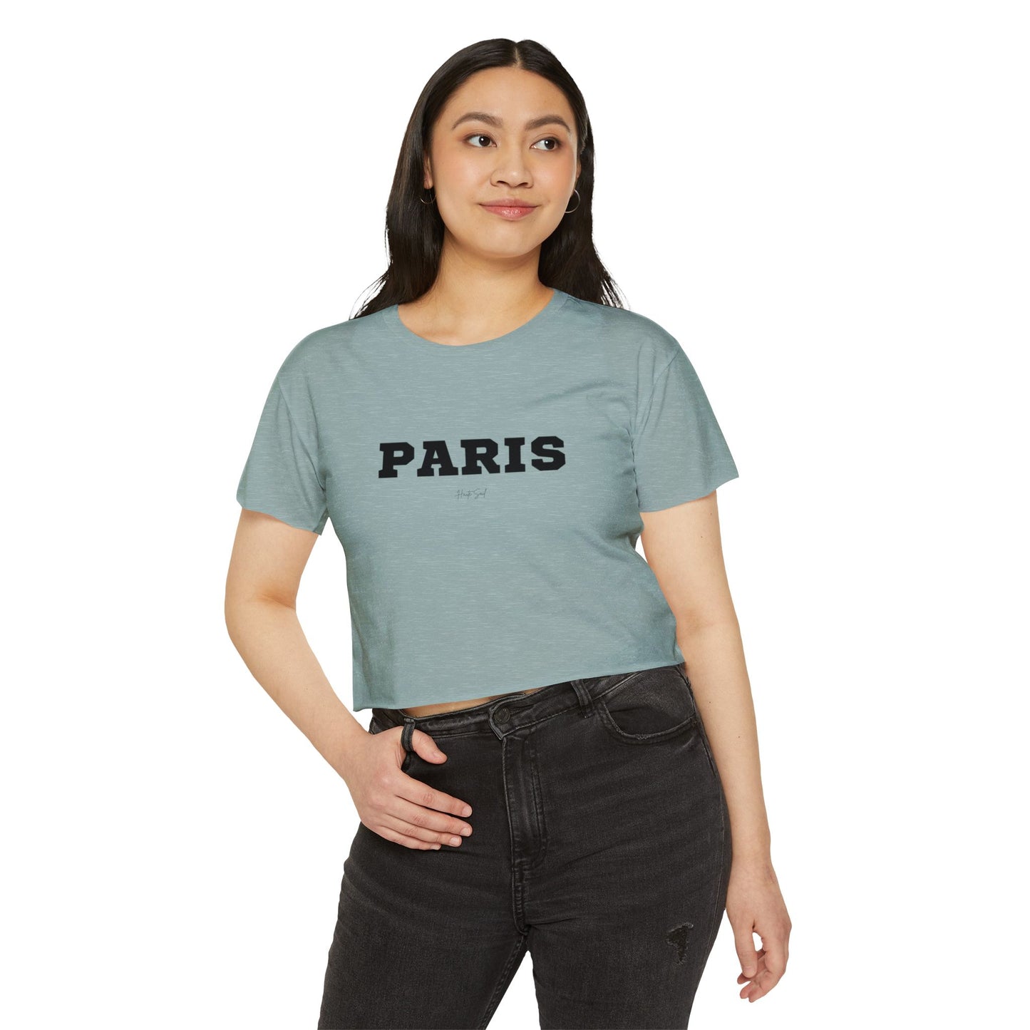 Paris Festival Crop Top for Women