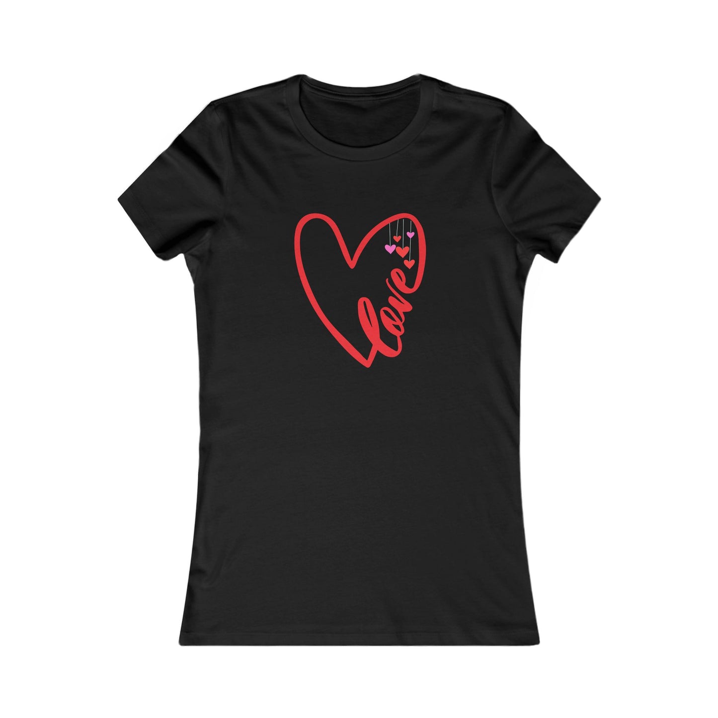 Tee Love Hearts Women's Favorite