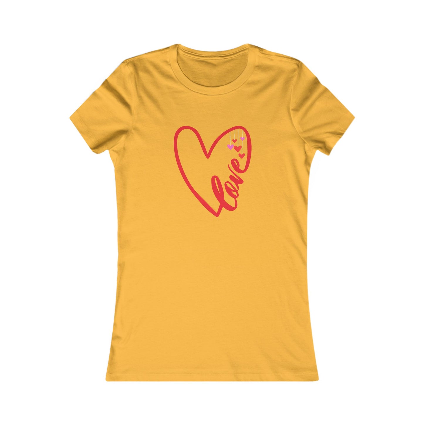 Tee Love Hearts Women's Favorite