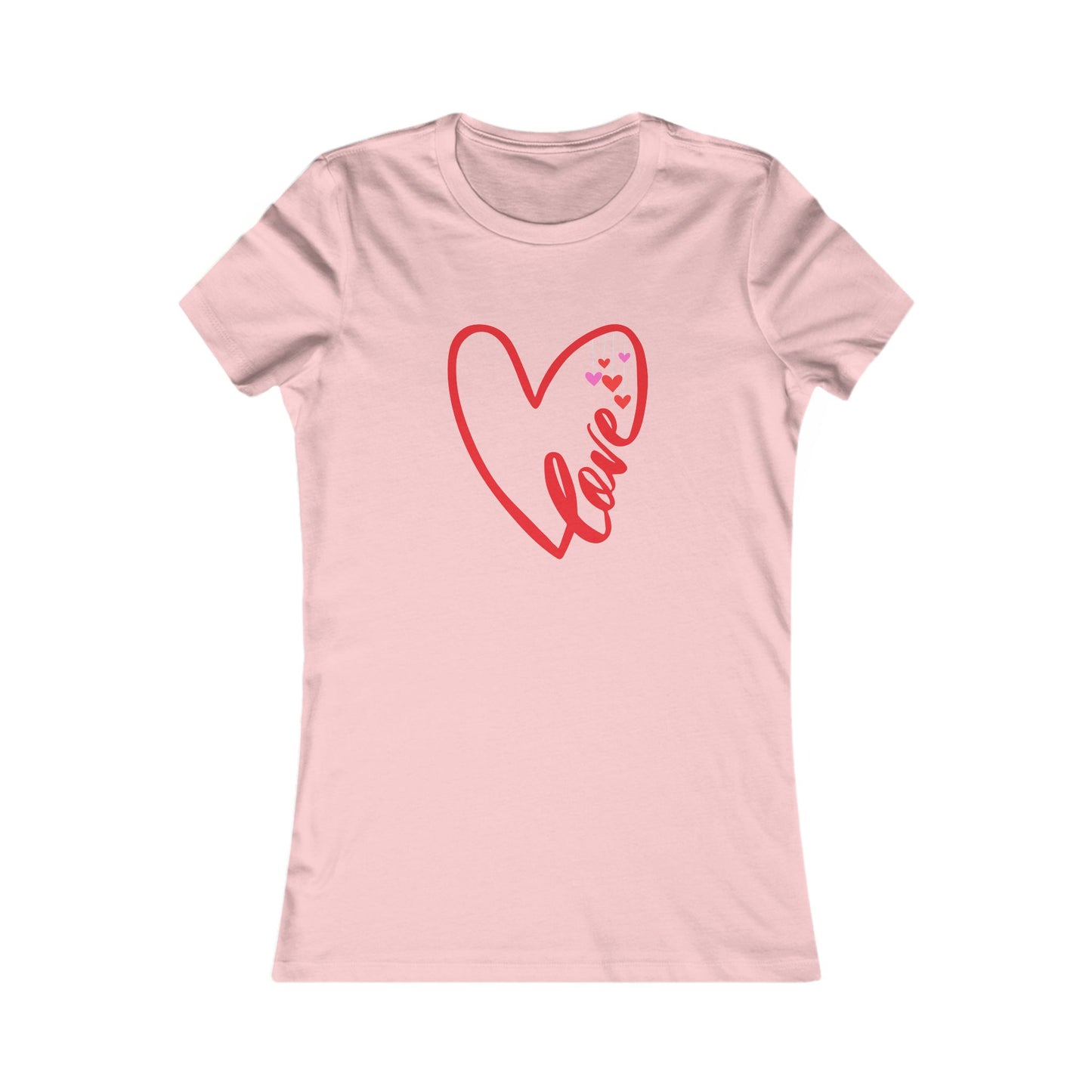 Tee Love Hearts Women's Favorite