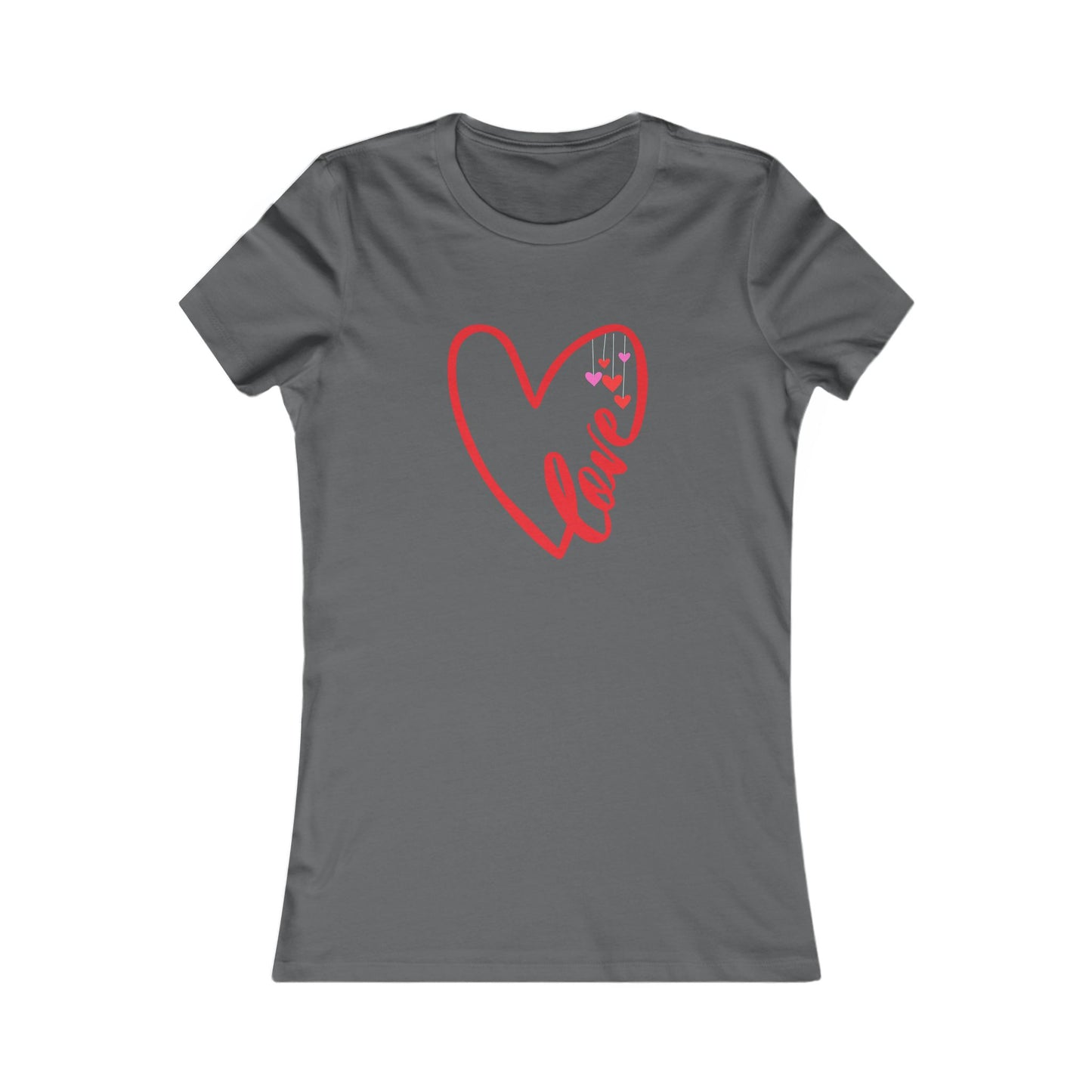 Tee Love Hearts Women's Favorite