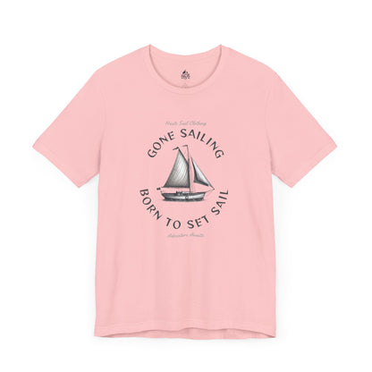 Sailor T-Shirt - Born to Set Sail Design