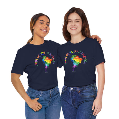 T-Shirt - Pride of South America Unisex Jersey Short Sleeve Tee