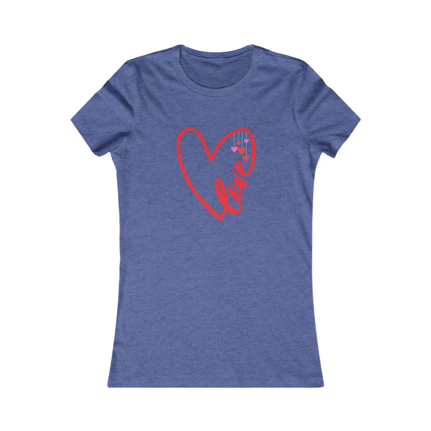 Tee Love Hearts Women's Favorite