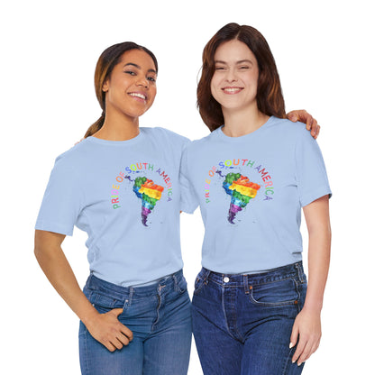 T-Shirt - Pride of South America Unisex Jersey Short Sleeve Tee