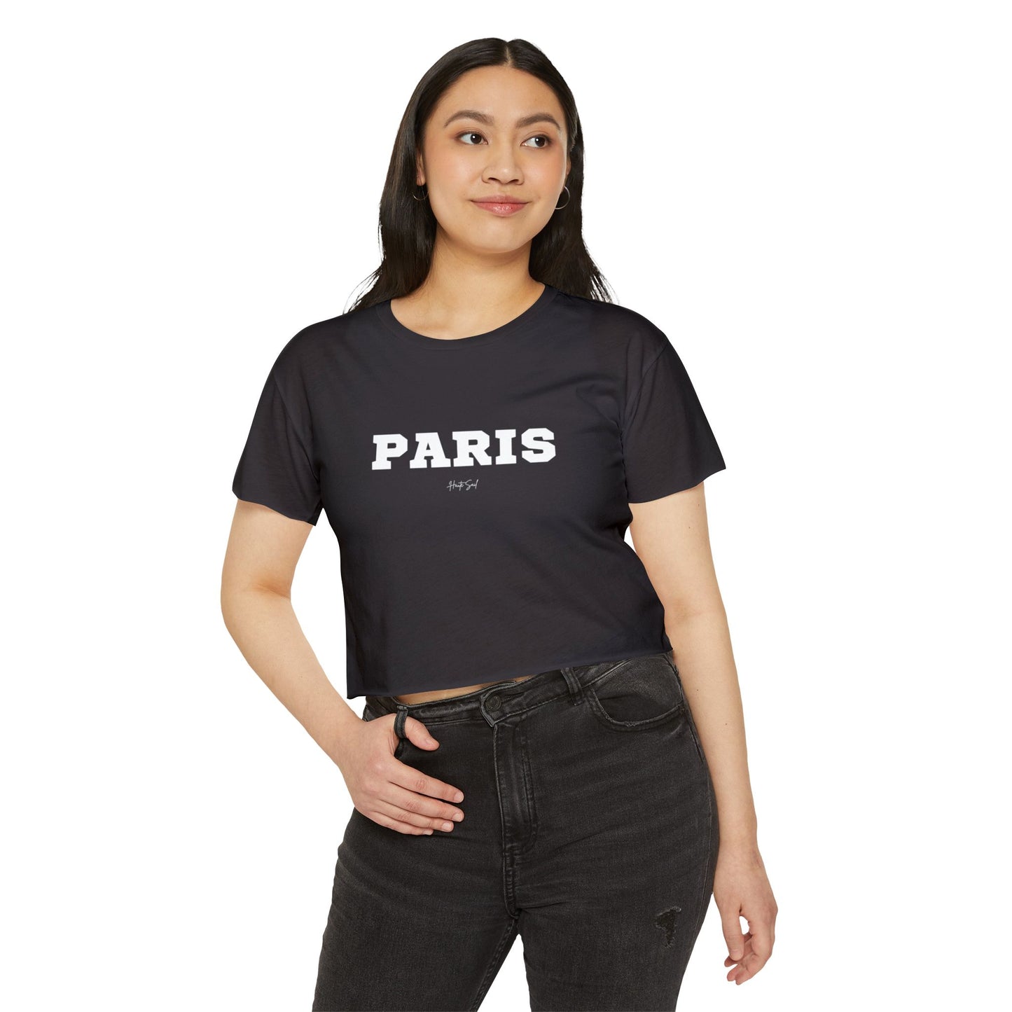 Paris Festival Crop Top for Women