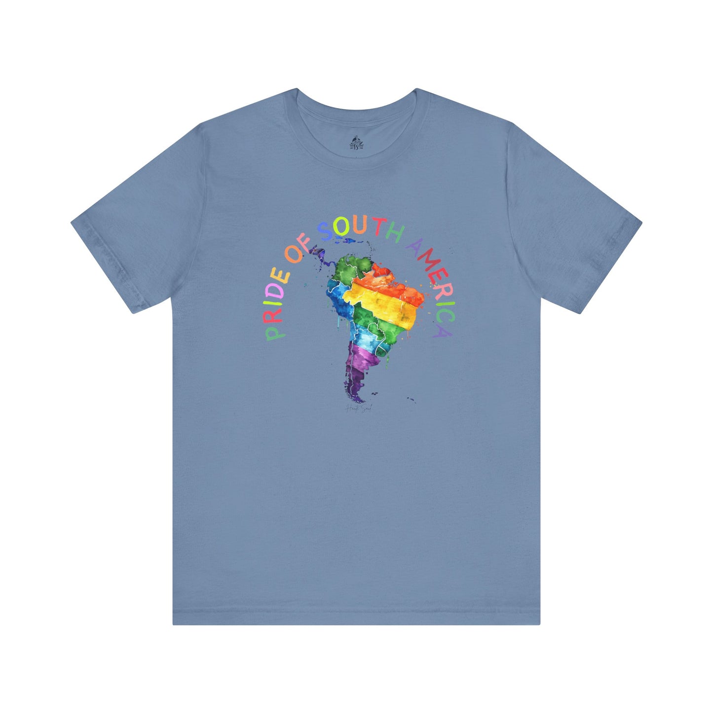 T-Shirt - Pride of South America Unisex Jersey Short Sleeve Tee