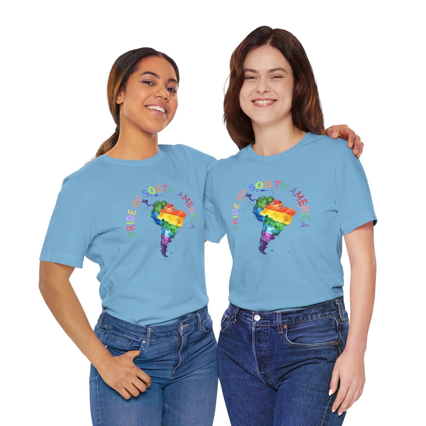 T-Shirt - Pride of South America Unisex Jersey Short Sleeve Tee