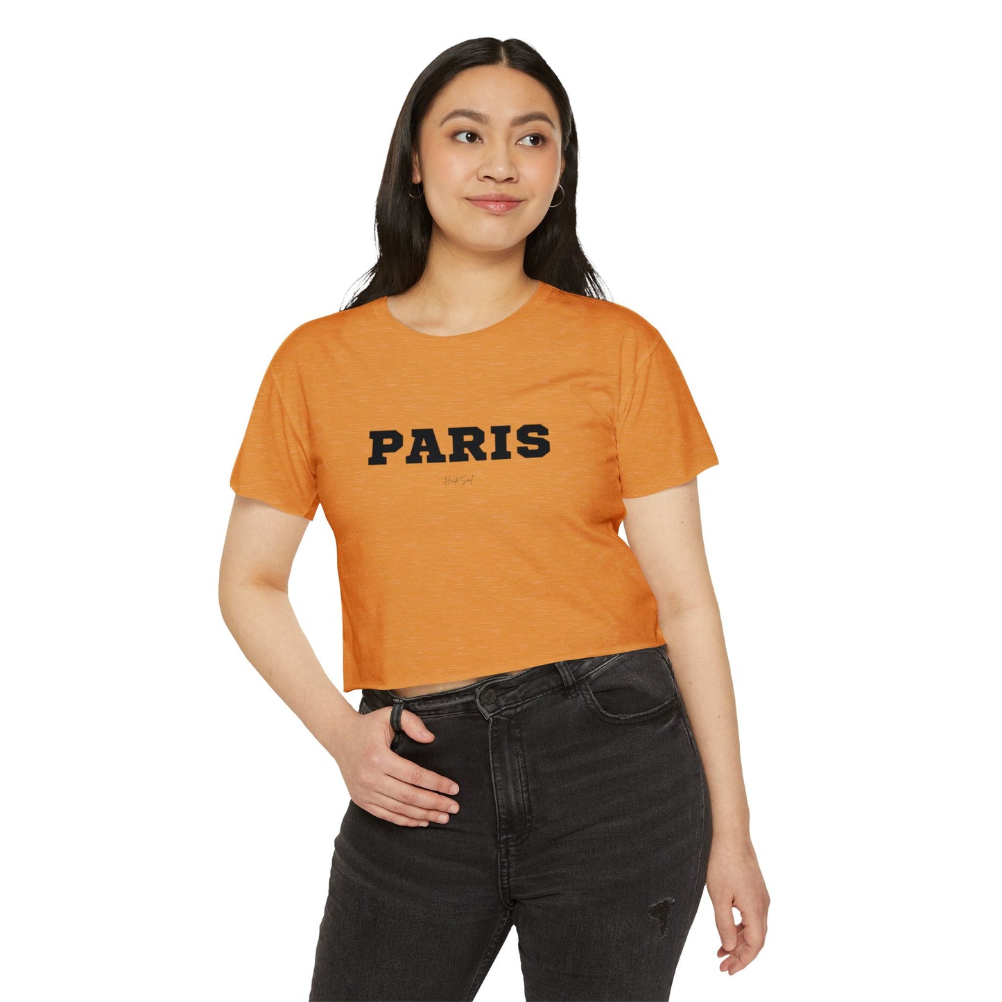 Paris Festival Crop Top for Women