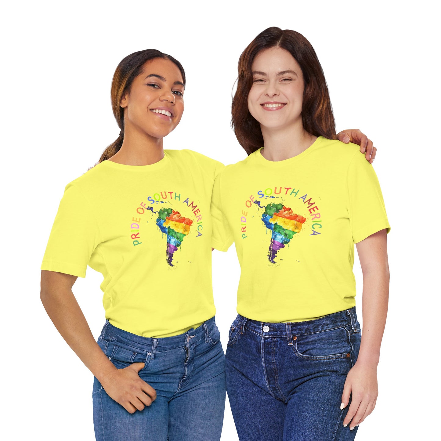 T-Shirt - Pride of South America Unisex Jersey Short Sleeve Tee