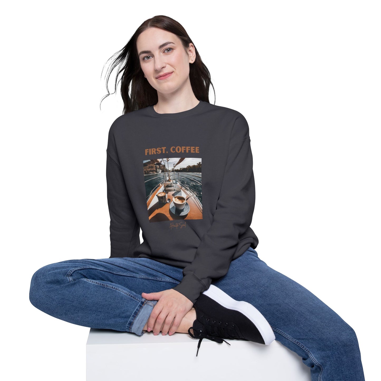 First Coffee Sweatshirt