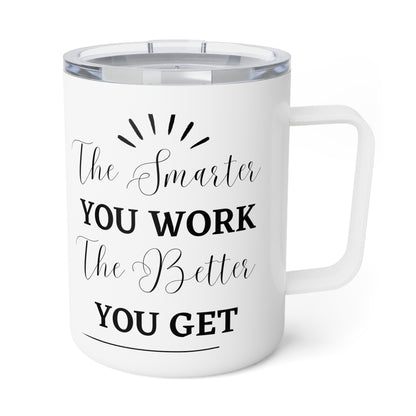 Work Smart Insulated Coffee Mug, 10oz - Haute Sail