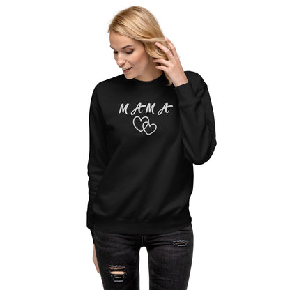 Mama Embroidered Unisex Sweatshirt - Haute Sail