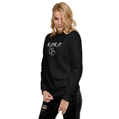 Mama Embroidered Unisex Sweatshirt - Haute Sail