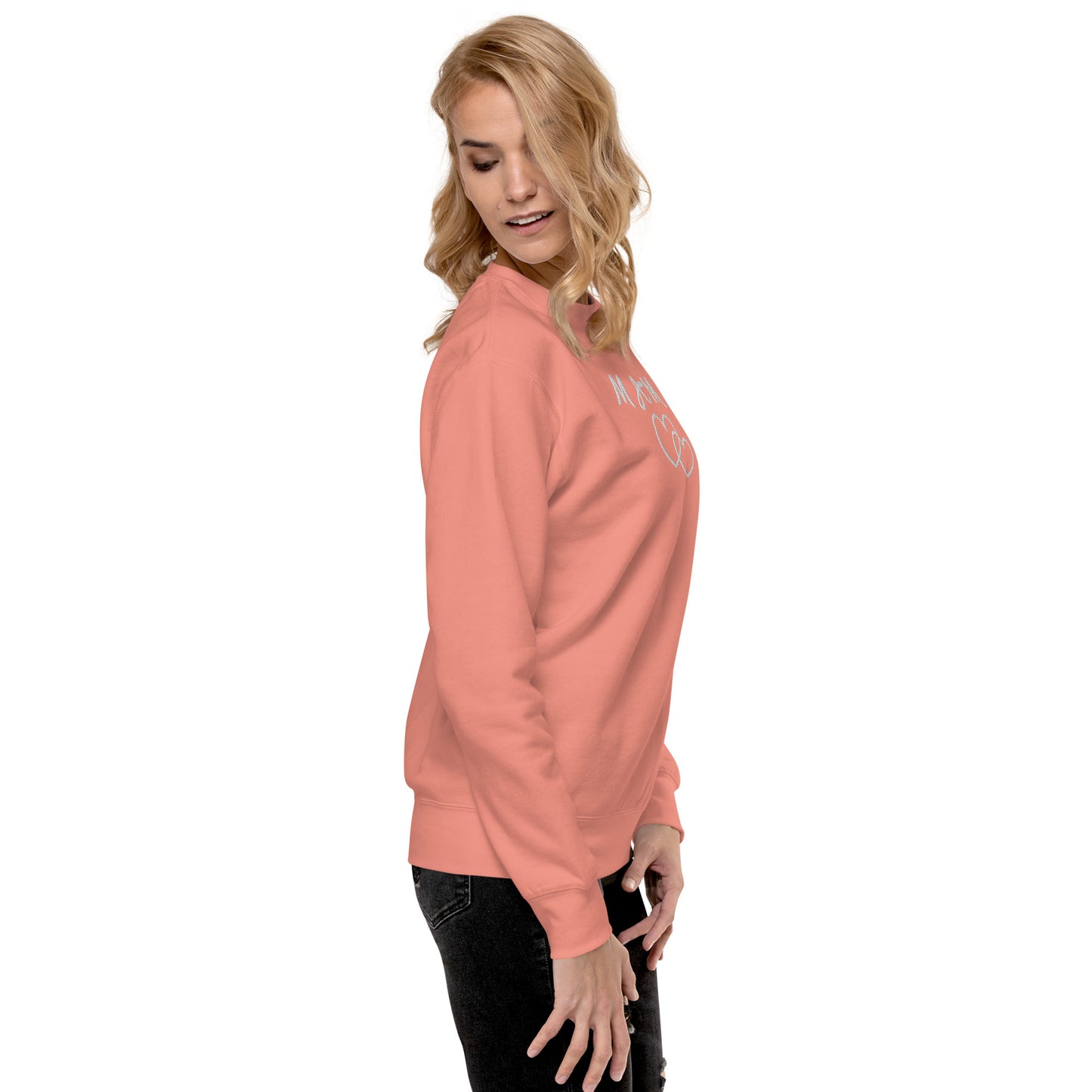 Mama Embroidered Unisex Sweatshirt - Haute Sail