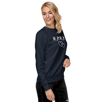 Mama Embroidered Unisex Sweatshirt - Haute Sail