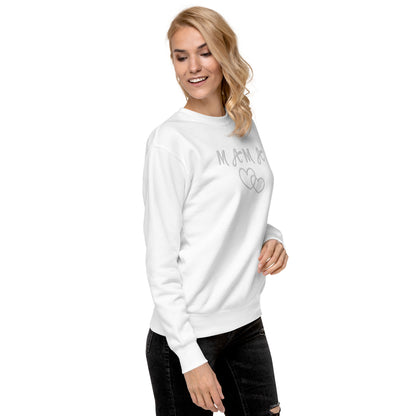 Mama Embroidered Unisex Sweatshirt - Haute Sail